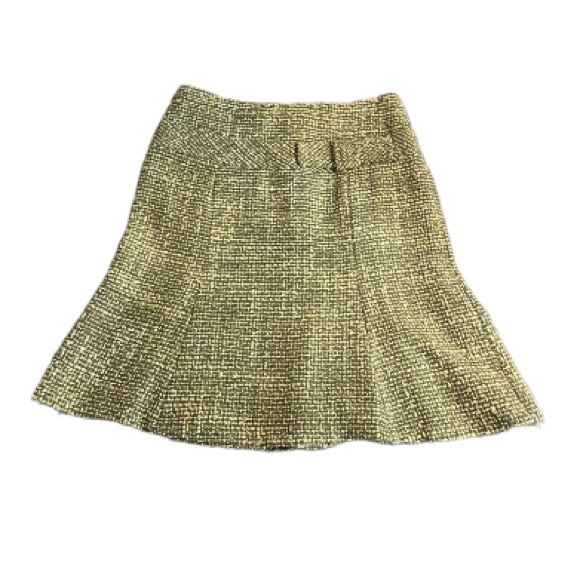 Sandra Angelozzi Green Boucle Trumpet Skirt Size 36 - Picture 3 of 16